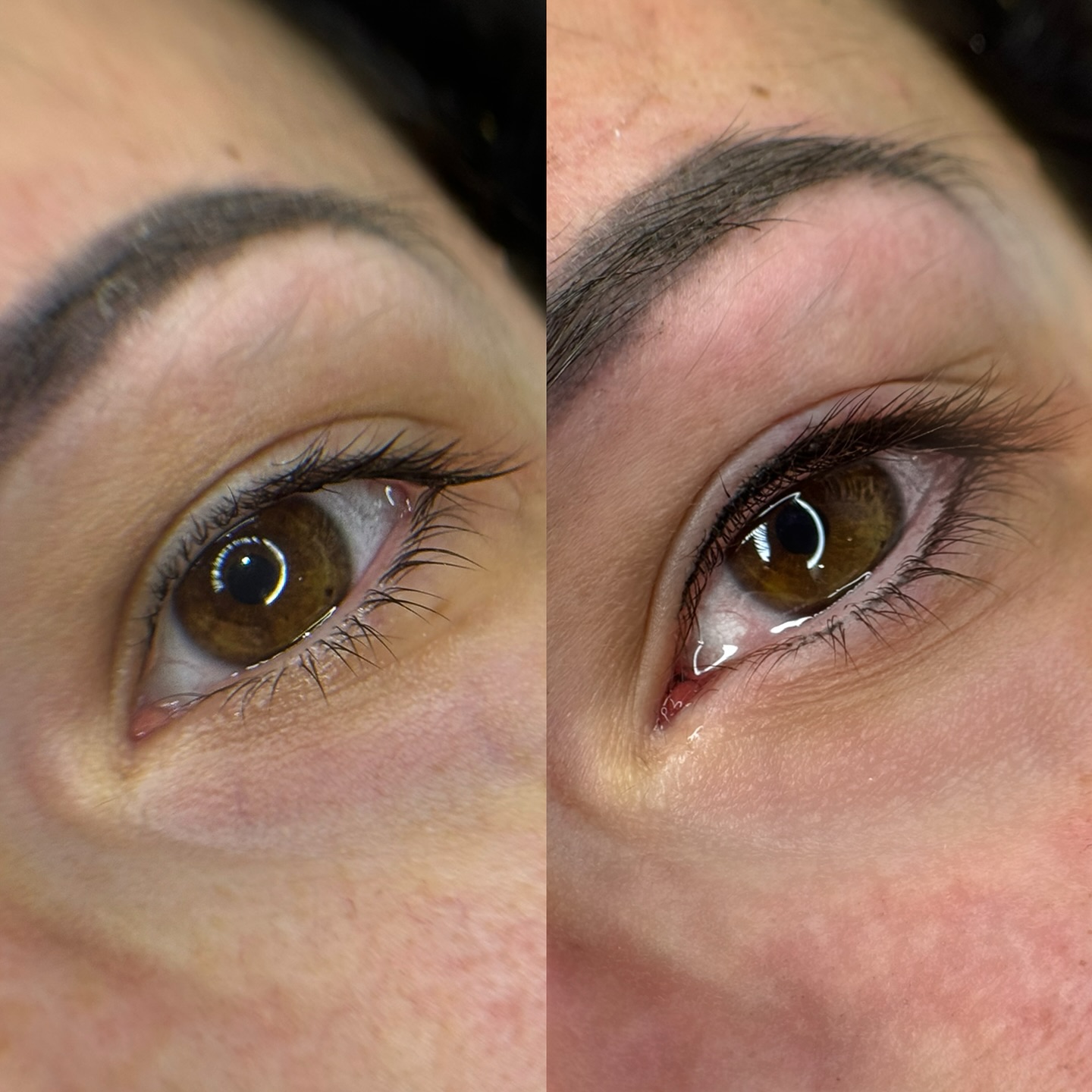Lash line enhancement adding subtle definition